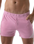 TOF PARIS PARIS SHORTS PINK/WHITE