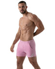 TOF PARIS PARIS SHORTS PINK/WHITE