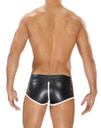 TOF PARIS FETISH FULL ZIP BOXER BLACK/WHITE