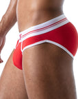 TOF PARIS FRENCH BRIEFS RED