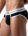 TOF PARIS FRENCH BRIEFS BLACK