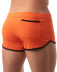 TOF PARIS MESH SHORTS ORANGE