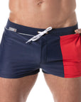 TOF PARIS HOLIDAYS SWIM SHORTS NAVY