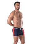 TOF PARIS HOLIDAYS SWIM SHORTS NAVY