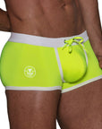 TOF PARIS NEON SWIM TRUNKS YELLOW