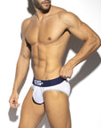 ES COLLECTION SPORTIVE BRIEF WHITE