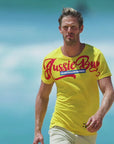 aussieBum Designer Tee Shirts Mate Yellow