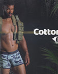 aussieBum CottonSoft 2.0 Hipster Camo Blue