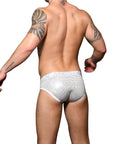 ANDREW CHRISTIAN Metallic Snow Brief w/ ALMOST NAKED