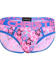 ANDREW CHRISTIAN Bright Stars Mesh Brief w/ ALMOST NAKED