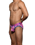 ANDREW CHRISTIAN Bright Stars Mesh Brief w/ ALMOST NAKED